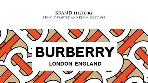 burberry history|where did Burberry originate.